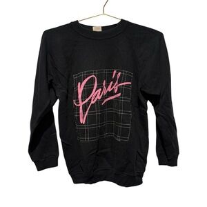 Vintage Paris Sweatshirt Made in France Size Medium